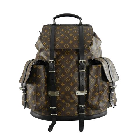 louis vuitton christopher backpack ebay|Louis Vuitton monogram canvas backpack.